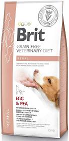 Brit Veterinary Diet Pies Renal Egg&Pea Sucha Karma z jajami i groszkiem 12kg