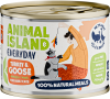 Animal Island Everyday Turkey&Goose Mousse Mokra Karma z indykiem i gęsią w musie dla kota 200g