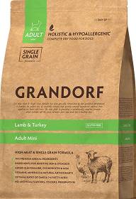 Grandorf Adult Mini Lamb&Turkey Sucha Karma z jagnięciną i indykiem dla psa 3kg