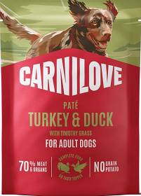 Carnilove Pies Adult Turkey&Duck Mokra Karma z indykiem i kaczką 300g