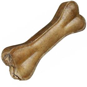 Trixie Kość prasowana nadziewana penisami wołowymi 12-13cm 2szt. nr 27612