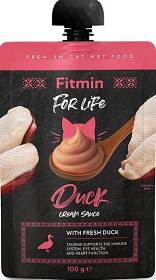Fitmin For Life Cats Adult Duck Cream Sauce Przysmak z kaczką dla kota 100g