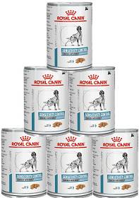 Royal Canin Veterinary Pies Sensitivity Control Chicken & Rice Mokra Karma z kurczakiem 12x410g PAKIET