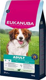 Eukanuba Pies Small & Medium Adult Lamb & Rice Sucha Karma z jagnięciną 12kg
