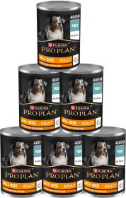 Purina Pro Plan All Size Everyday Nutrition Mokra Karma z rybą dla psa 6x400g PAKIET