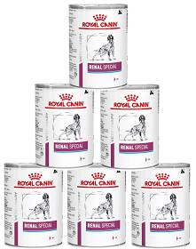 Royal Canin Veterinary Pies Renal Special Mokra Karma 6x410g PAKIET