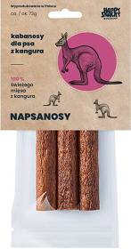 Trzypsy Napsanosy Przysmaki z kangura dla psa 3szt