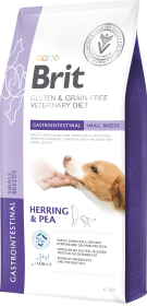 Brit Veterinary Diet Pies Gastrointestinal SMALL Herring&Pea Sucha Karma ze śledziem 6kg