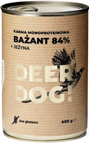 Deer Dog Adult Mokra Karma z bażantem i jeżyną dla psa 400g