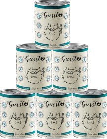 Gussto Fresh Kot Deer Mokra Karma z jeleniem 6x400g PAKIET