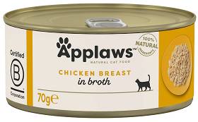 Applaws Natural Kot Food in Broth  Mokra Karma z kurczakiem w bulionie 70g