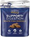 Fish4Dogs Support+ Digestion White Fish Morsels Układ Pokarmowy Przysmak dla psa 225g WYPRZEDAŻ