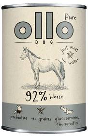 Ollo Pure Dog Adult Mokra Karma z koniną dla psa 850g