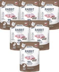 Baltica Nutraceutic Adult Mokra Karma z kurczakiem i królikiem dla kota 10x100g PAKIET