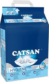 Catsan Hygiene Plus Żwirek naturalny poj. 20l