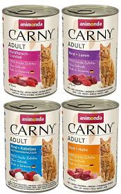 Animonda Carny Adult Mokra Karma dla kota 12x400g PAKIET degustacyjny 2
