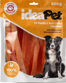 IdeaPet O! Paski z kurczakiem przysmak 500g