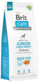 Brit Care Grain-Free Pies Large Junior Salmon Sucha Karma z łososiem 12kg