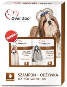 Over Zoo Zestaw dla Shih Tzu Szampon 250ml + Odżywka 240ml