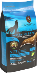 Ambrosia Mediterranean Adult Fresh Sardine with Tuna Sucha Karma z sardynkami i tuńczykiem dla psa 1.5kg