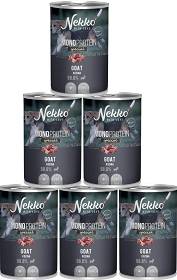 Nekko Monoprotein Special Adult Goat Mokra Karma z koziną dla psa 6x400g PAKIET