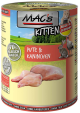Mac's Kot Kitten Mokra karma z królikiem i indykiem 400g