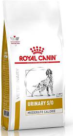 Royal Canin Veterinary Pies Urinary S/O Moderate Calorie Sucha Karma 12kg [data ważności: 11.05.2022]