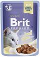 Brit Premium Kot with Beef Fillets for Adult Cats Jelly Mokra Karma z wołowiną 85g