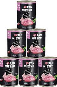 Pan Mięsko Kitten Mokra Karma z kurczakiem i cielęciną 12x400g PAKIET