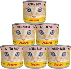 Josera Kitten Beef Mokra Karma z wołowiną dla kociąt 6x200g PAKIET