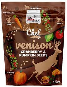 Syta Micha CHEF Venison Adult Karma Sucha z dziczyzną dla psa 1,5kg