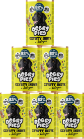 Dobry Pies Adult Mono Mokra Karma z indykiem dla psa 12x400g PAKIET