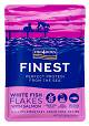 Fish4Dogs Finest Fish Flakes With Salmon Mokra Karma Biała ryba z łososiem dla psa 100g