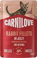 Carnilove Kitten Adult Rabbit Fillets in Jelly Mokra Karma z królikiem 85g