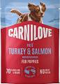 Carnilove Pies Puppy Turkey&Salmon Mokra Karma z indykiem i tuńczykiem 300g