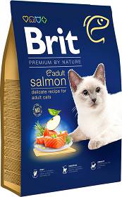 Brit Premium Kot Adult Salmon Sucha Karma z łososiem 8kg
