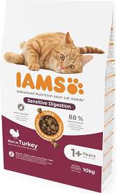 IAMS Cat Adult Sensitive Digestion Sucha Karma dla kota 10kg [Data ważności: 01.2025]