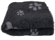 BUBA Pet Dry Bed Legowisko antypoślizgowe Grafitowe w łapki dla psa 75x50cm BB07 WYPRZEDAŻ