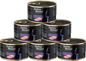 Dolina Noteci Premium Mokra Karma z królikiem dla kota 12x185g 