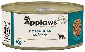 Applaws Natural Kot Food in Broth Mokra Karma z rybami oceanicznymi w bulionie 70g