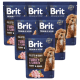 Brit Premium Junior Turkey&Carrot Fillets Mokra Karma z inykiem dla psa 24x85g (sos) PAKIET