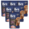 Brit Premium Junior Turkey&Carrot Fillets Mokra Karma z inykiem dla psa 24x85g (sos) PAKIET