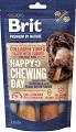 Brit Premium Happy Snacks Chewing Day Collagen Tubes Przysmak dla psa 2szt.
