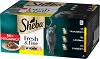 Sheba Kot Fresh&Fine Mix Smaków Drobiowych Karma mokra w sosie 50x50g