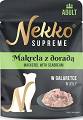 Nekko Supreme Adult Mokra Karma z makrelą i doradą dla kota 70g (galaretka)