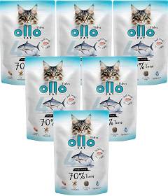 Ollo nr 4 Tuna Mokra Karma z tuńczykiem dla kota 12x85g PAKIET