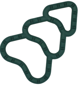 Fiboo Szarpak Fibianka Christmas dla psa dł. 25cm kolor zielony