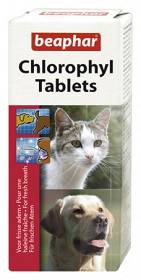 Beaphar Chlorophyll Tablets tabletki dla psa i kota 30 tab. WYPRZEDAŻ 