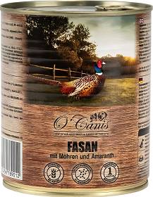 O'Canis Mokra Karma z bażantem i marechewką dla psa 400g
