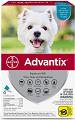 Bayer Advantix na kleszcze krople dla psa 4-10kg 1.0ml (4 pipety)